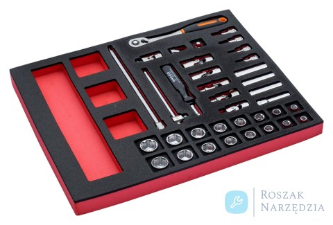Wkład narzędziowy 3/8'' - 36 elementów BAHCO Wkład narzędziowy 3/8'' - 36 elementów BAHCO