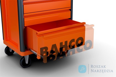Wózek narzędziowy 5 szuflad RAL2009 BAHCO