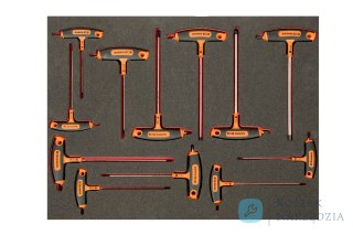 Wkład narzędziowy imbus + TORX - 12 elementów BAHCO