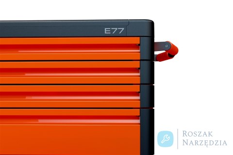 Wózek narzędziowy 9 szuflad Premium E77 RAL 9005 BAHCO