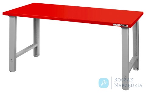 Stół warsztatowy 1800 mm blat stalowy BAHCO