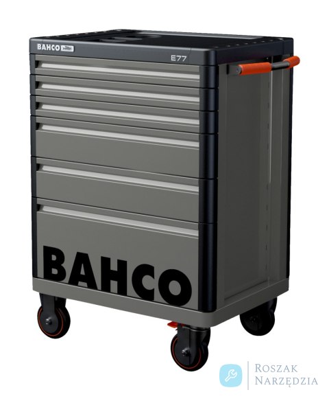 Wózek narzędziowy 6 szuflad RAL 9005 BAHCO