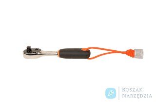 Grzechotka dwukierunkowa 1/4", 72 zębowa obracana w skokach co 5° BAHCO