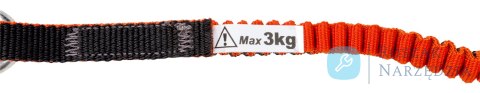 Smycz bezpieczeństwa 1,2 m, obciążenie max 3 kg BAHCO