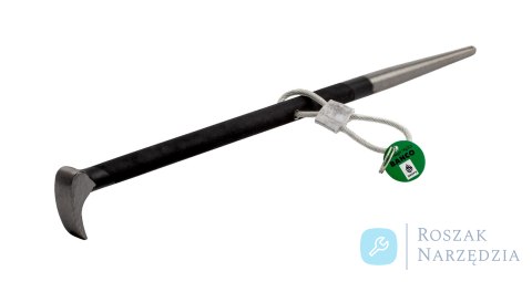 Łom boczny 90º z obracającą się główką i metalową pętlą drucianą - 304 mm BAHCO