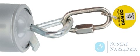 Pistolet smarowy ręczny gotowy do prac na wysokościach, kartridż 400 g BAHCO
