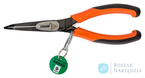 Szczypce ERGO™ z końcówkami półokrągłymi wygiętymi o 45°, 200 mm BAHCO