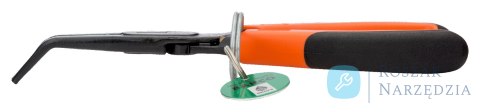 Szczypce ERGO™ z końcówkami półokrągłymi wygiętymi o 45°, 200 mm BAHCO