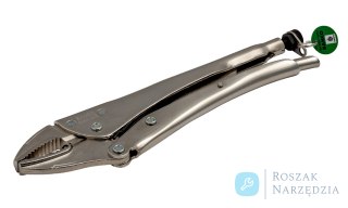 Szczypce zaciskowe zakrzywione 140 mm BAHCO