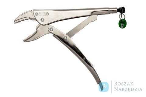 Szczypce zaciskowe zakrzywione 140 mm BAHCO