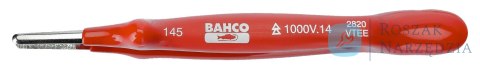 Pęseta izolowana 145 mm, grubość końcówki 1,30 mm, szerokość końcówki 3 mm BAHCO