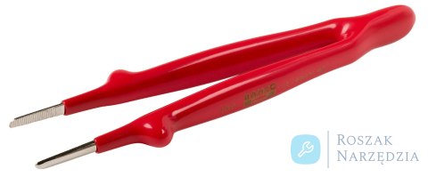 Pęseta izolowana 145 mm, grubość końcówki 1,30 mm, szerokość końcówki 3 mm BAHCO