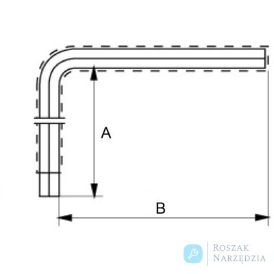 Klucz trzpieniowy imbusowy izolowany 4 mm BAHCO