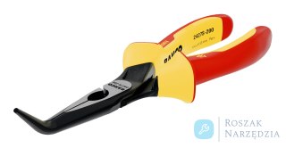 Szczypce izolowane ERGO z końcówkami wygiętymi o 45° 200 mm BAHCO