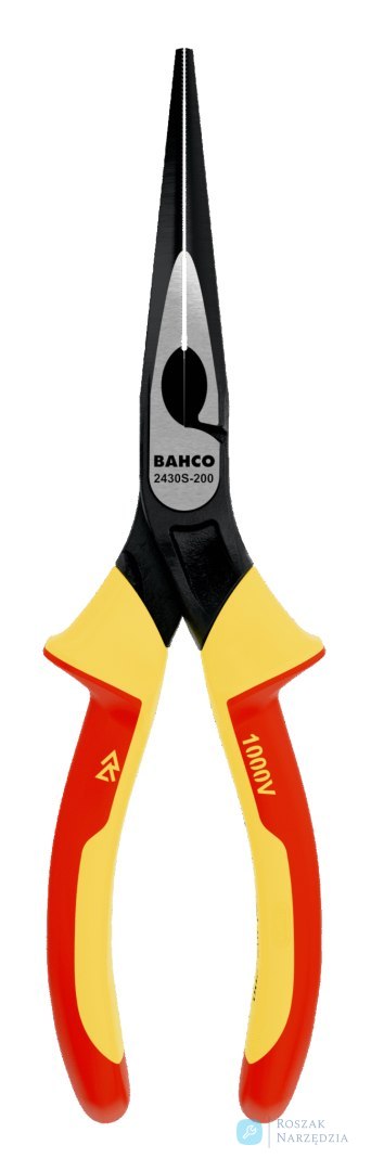 Szczypce ERGO™ 160mm izolowane z fosforanowym wykończeniem BAHCO