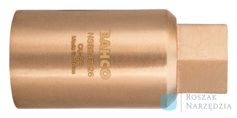 Nasadka świecowa nieiskrząca CU-BE 6-kątna 13 mm BAHCO