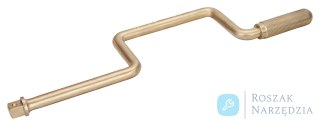 Pokrętło korbowe AL-BR nieiskrzące 1/2", 390 mm BAHCO