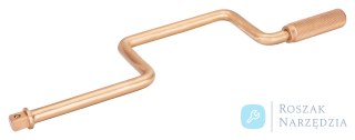 Pokrętło korbowe 1/2" CU-BE, nieiskrzące, antymagnetyczne BAHCO