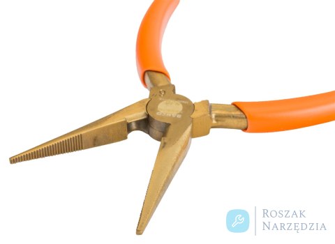 Szczypce półokrągłe wydłużone nieiskrzące AL-BR 160 mm BAHCO
