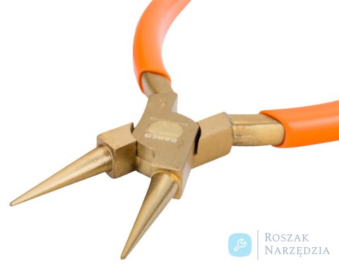 Szczypce półokrągłe z nosem wydłużone 160mm AL-BR BAHCO