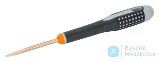 Wkrętak Ergo do śrub prostych 3x75 mm, nieiskrzący BAHCO