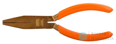 Szczypce płaskie wydłużone nieiskrzące, 160 mm BAHCO