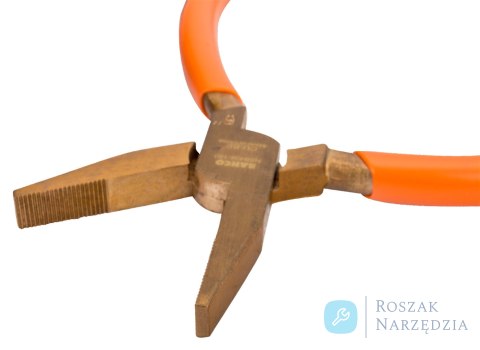 Szczypce płaskie wydłużone nieiskrzące, 160 mm BAHCO
