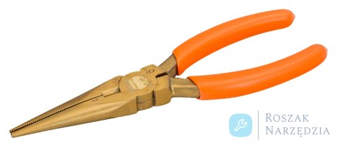 Szczypce półokrągłe wydłużone nieiskrzące AL-BR 180 mm BAHCO