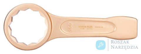 Klucz oczkowy do pobijania 33 mm, nieiskrzący CU-BE, antymagnetyczny BAHCO