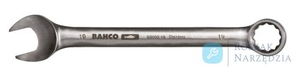 Klucz dwustronny ze stali nierdzewnej 11/16" BAHCO