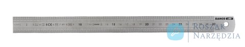 Linijka stalowa 600 mm BAHCO
