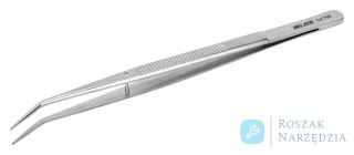 Pęseta nierdzewna odgięta 150 mm BAHCO