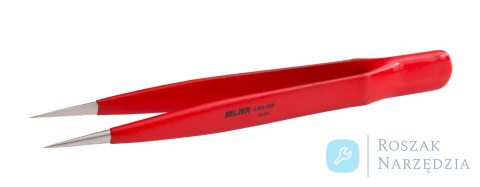 Pęseta AA-SA, antymagnetyczna, stal nierdzewna, kwasoodporna, pokryta PVC, 130 mm BAHCO