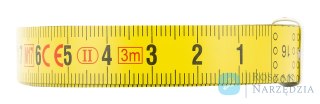 Taśma klejąca z miarą lewoskrętna 3 m 13 mm BAHCO