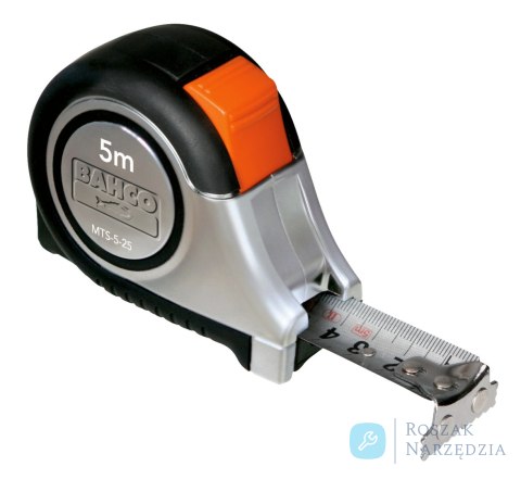 Taśma miernicza ze stali nierdzewnej klasy 1 5m 25mm BAHCO