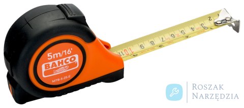 Taśma miernicza metryczna 5m 25mm BAHCO