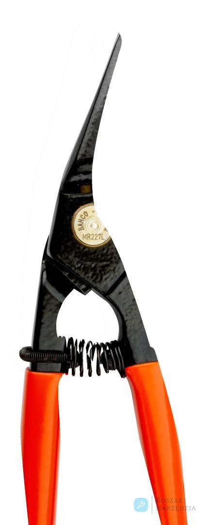 Nożyce do blachy cienkościenne 270mm, cięcie lewe BAHCO