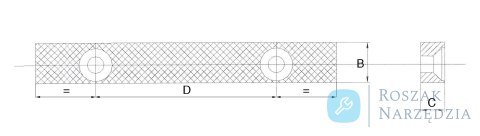 Szczęki i śruby zapasowe do imadła 607201500 dł. 150 mm BAHCO
