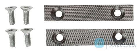 Szczęki i śruby zapasowe do imadła 601001250 dł. 125 mm BAHCO
