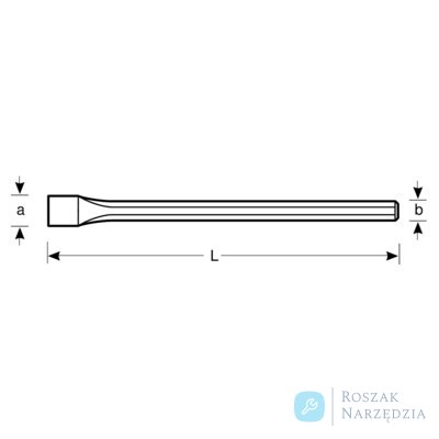 Przecinak murarski 300 mm BAHCO