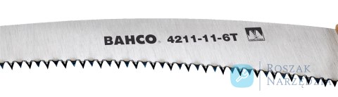 Piła sadownicza 280 mm 6Z/Cal z drewnianą rękojeścią BAHCO