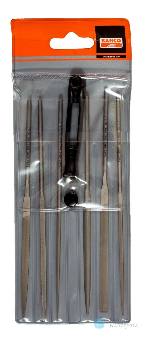 Pilnik igłowy płaski 160 mm typ nacięcia 2 BAHCO