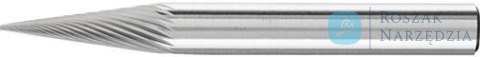 Frez trzp.ze stopow twar.stozek ostry 0618 5 6mm 6x18mm Pferd