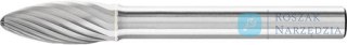Frez trzpien.ze stopow twar,w kszt.plomienia B 0820 3 6mm 8x20mm Pferd