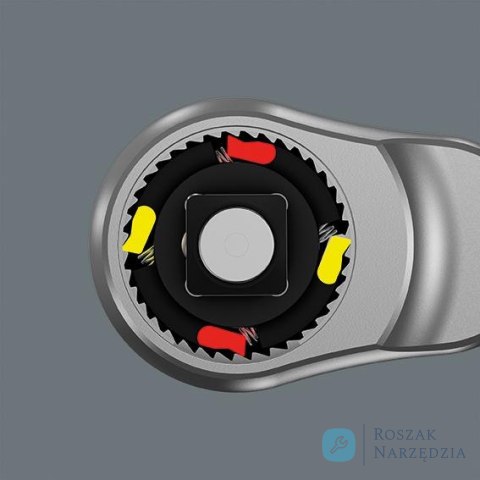 Grzechotka przetyk.ZYKLOPmetal push 1/4" Wera