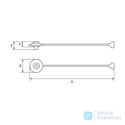 Przyrząd mechanizmu pomiaru kąta 3/4" z magnesem BAHCO