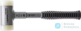 Młotek z miekkim bijakiemz trzonkiem z profilu stal,bezodrzutowy 40mm HALDER