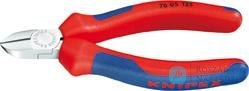 Szczypce tn膮ce boczne izolowane, 125mm, dla elektromechanik贸w, 76 05 125, KNIPEX