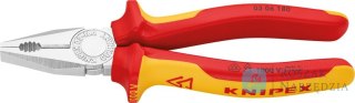 Szczypce uniwersalne (kombinerki)  VDE , 180 mm, 03 06 180, KNIPEX