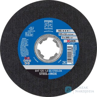 Tarcza do ciec.SG X-LOCK STEELOX 125x1,6mm Pferd
